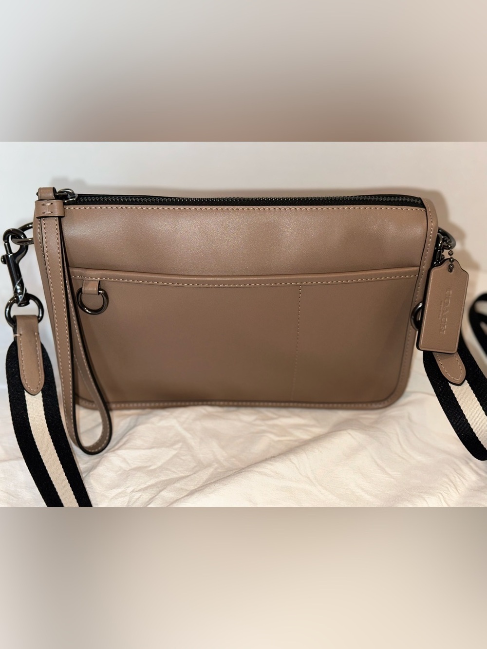 Coach Heritage Convertible Crossbody Bag🟫 - Picture 6 of 7